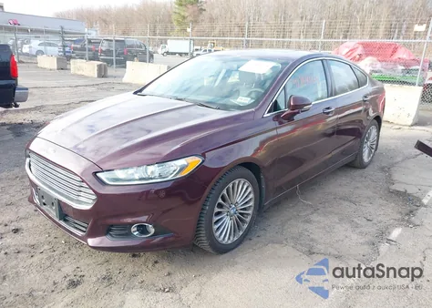 2013 Ford Fusion Titanium z USA, uszkodzony, nr VIN 3FA6P0K93DR115611